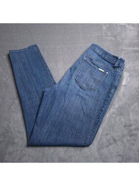 Chicos So Slimming Girlfriend Ankle Jeans 10 (1.5) Tall High Rise Imperfect